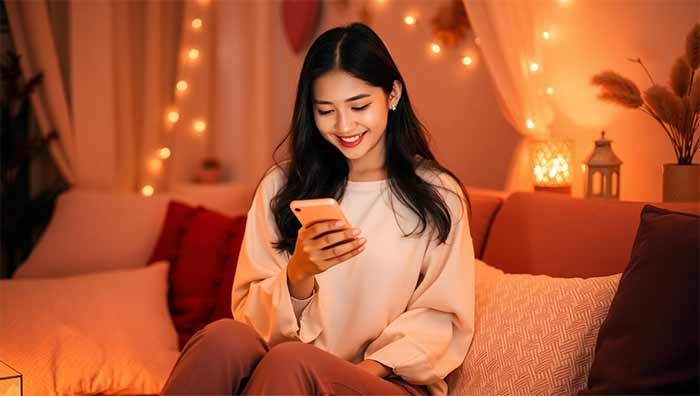 موضوع برای حرف زدن با دوست پسر در چت