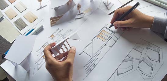 اسکیس معماری 